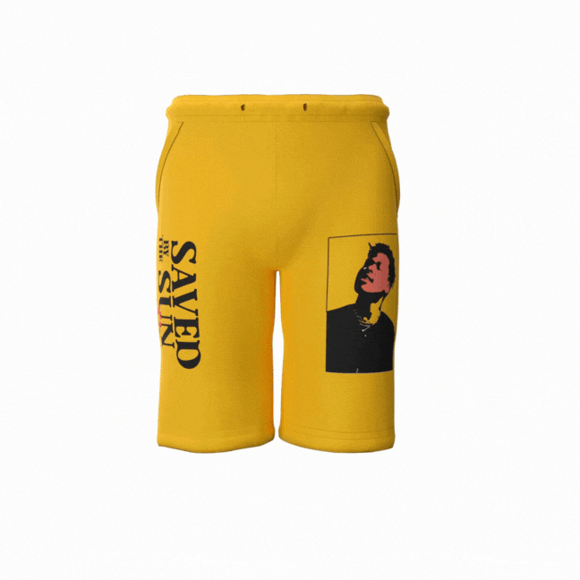Saved by the Sun Yellow Short Pants